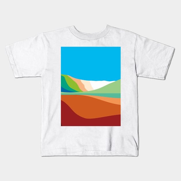 Color field Kids T-Shirt by Imordinary